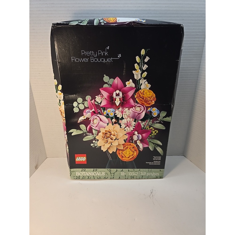 LEGO‎ Botanicals: Pretty Pink Flower Bouquet (10342) NIB